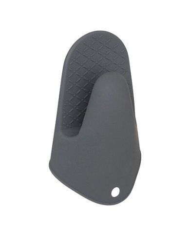 Manique de cuisine en silicone gris