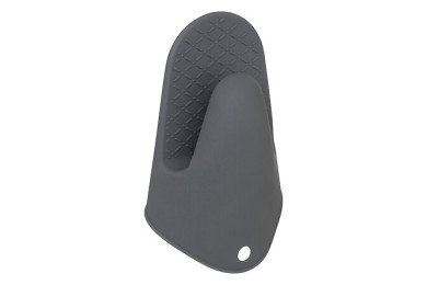 Manique de cuisine en silicone gris