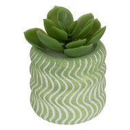 Mini plante décorative en ciment – Style moderne