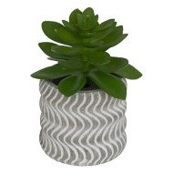Mini plante décorative en ciment – Style moderne