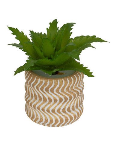 Mini plante décorative en ciment – Style moderne