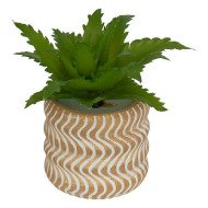 Mini plante décorative en ciment – Style moderne