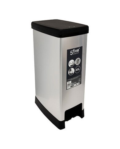 Poubelle slim soft close 40 L plastique