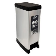 Poubelle slim soft close 40 L plastique