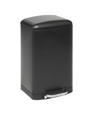 Poubelle à pédale Ariane 20 L métal noir