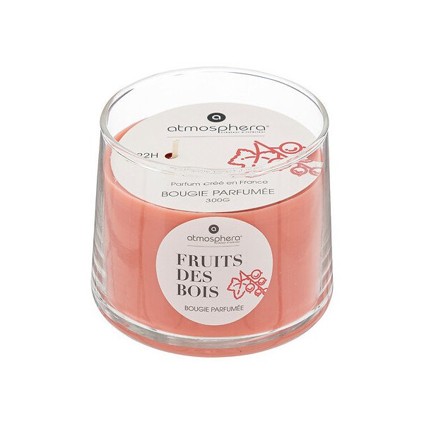 Bougie parfumée Izor fruits boisés 300 g – Grand format
