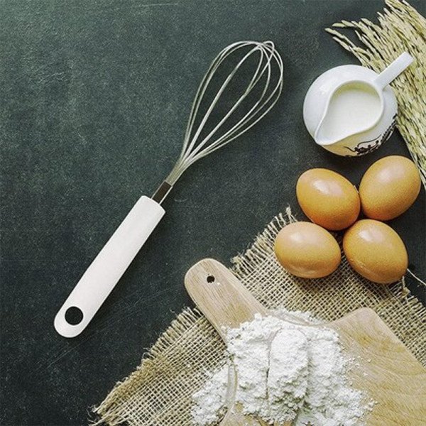 Fouet à œufs en PP/acier inoxydable 28cm Arcadalina - FACKELMANN Fouet à œufs en PP/acier inoxydable 28cm Arcadalina - FACKELMANN