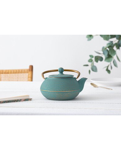 Théière en fonte Jade