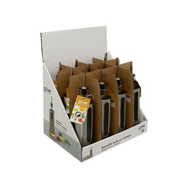 Bouteille huile vinaigre 0,5 L en verre