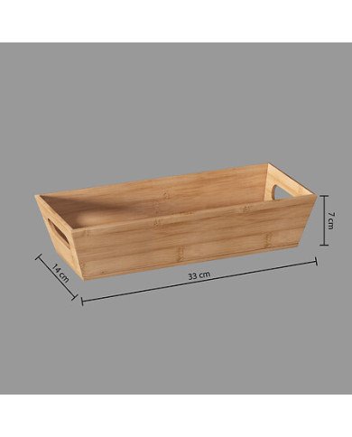 Panière à pain en bambou naturel