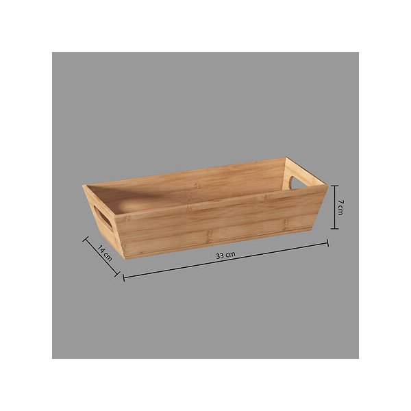 Panière à pain en bambou naturel