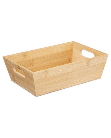 Corbeille à pain en bambou naturel