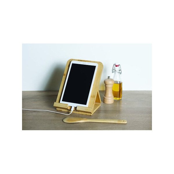 Support tablette en bambou