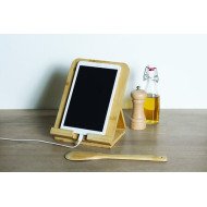 Support tablette en bambou
