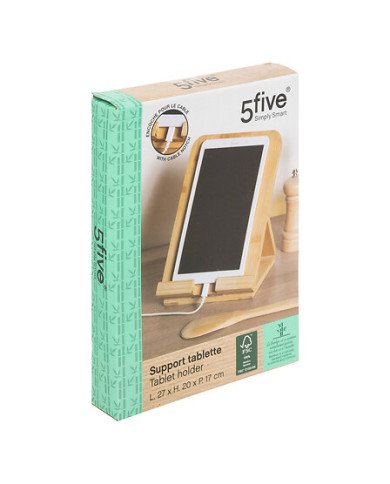 Support tablette en bambou