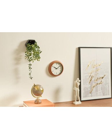 Horloge murale ronde design – Lecture facile