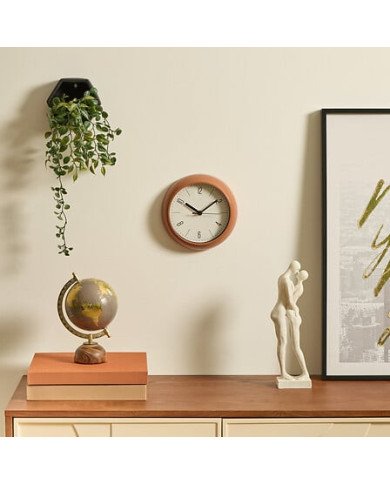 Horloge murale ronde design – Lecture facile