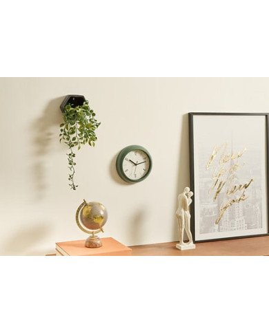 Horloge murale ronde design – Lecture facile