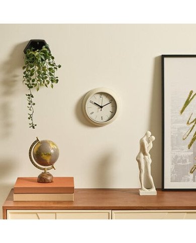 Horloge murale ronde design – Lecture facile