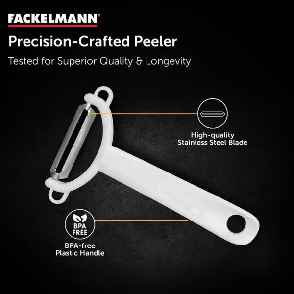 Éplucheur à légumes en acier inoxydable Arcadalina - FACKELMANN