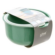 Lot de 3 bols à mixer emboîtables en plastique