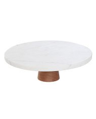 Présentoir à gâteaux marbre