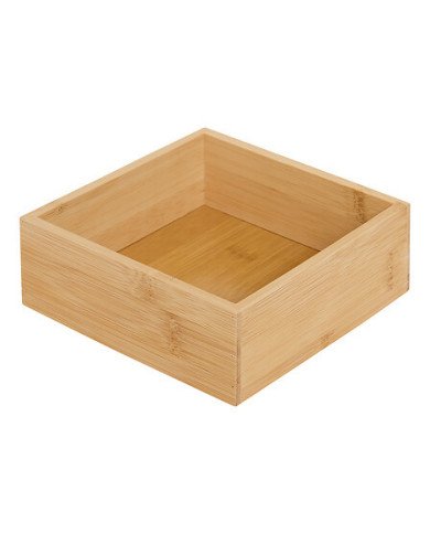 Organiseurs de tiroir en bambou – Lot de 4