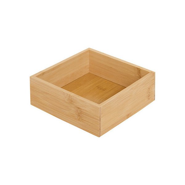 Organiseurs de tiroir en bambou – Lot de 4