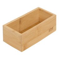 Organiseurs de tiroir en bambou – Lot de 4