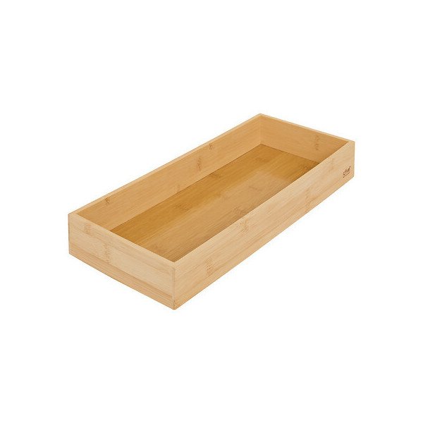 Organiseurs de tiroir en bambou – Lot de 4