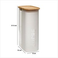 Boîte à sucre Glassy 1,6 L avec couvercle bambou