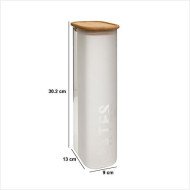 Boîte à pâtes Glassy 2,25 L avec couvercle bambou