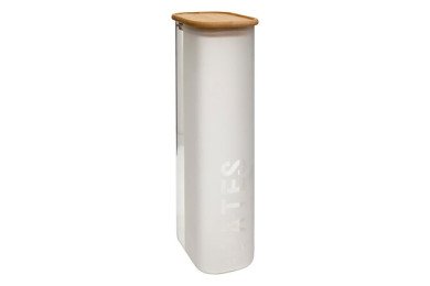 Boîte à pâtes Glassy 2,25 L avec couvercle bambou