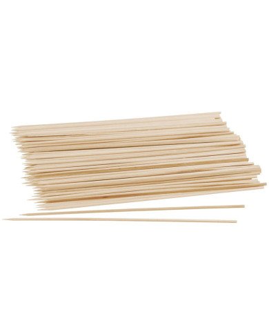Lot de 100 brochettes en bois 20cm Eco Friendly - FACKELMANN Lot de 100 brochettes en bois 20cm Eco Friendly - FACKELMANN