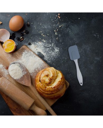 Mini spatule de cuisine et de pâtisserie 19cm Elemental - FACKELMANN Mini spatule de cuisine et de pâtisserie 19cm Elemental - FACKELMANN