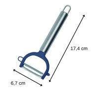 Rasoir à légumes éplucheur à légumes 17cm Elemental - FACKELMANN Rasoir à légumes éplucheur à légumes 17cm Elemental - FACKELMANN