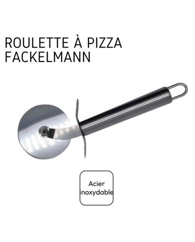 Roulette à pizza 24cm Elemental - FACKELMANN Roulette à pizza 24cm Elemental - FACKELMANN