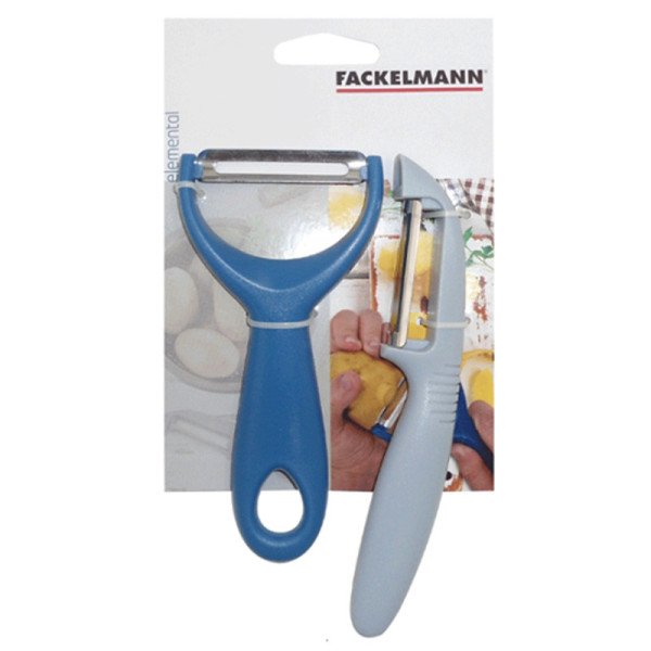 Lot de 2 Eplucheurs Elemental - FACKELMANN Lot de 2 Eplucheurs Elemental - FACKELMANN