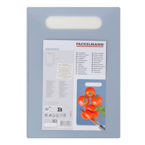 Planche à Découper 35x25cm Elemental - FACKELMANN Planche à Découper 35x25cm Elemental - FACKELMANN