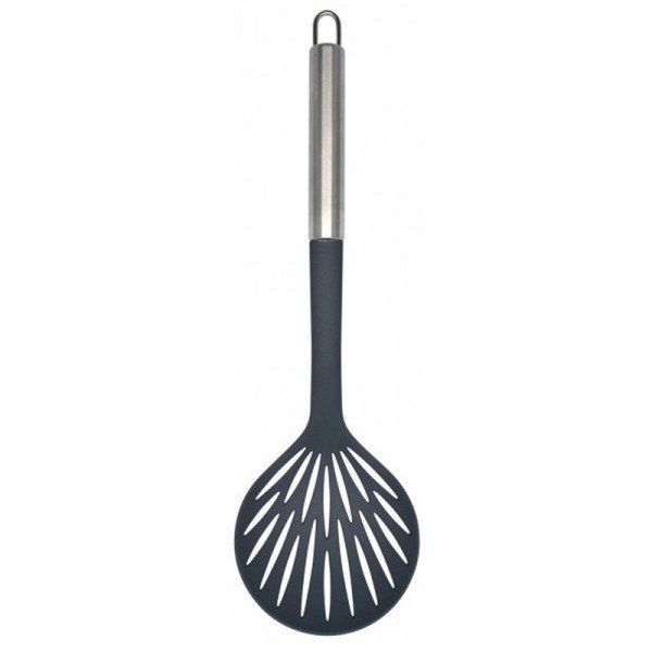 Ecumoire en plastique manche inox 31cm Elemental - FACKELMANN Ecumoire en plastique manche inox 31cm Elemental - FACKELMANN