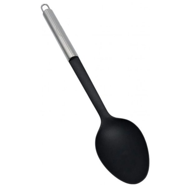 Cuillère à servir en plastique manche inox 31cm Elemental - FACKELMANN Cuillère à servir en plastique manche inox 31cm Elemental - FACKELMANN