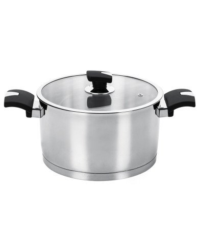 Faitout Ø 26cm en acier inxoydable Cosmos - TEM