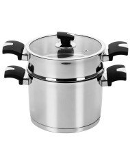 Couscoussier 5 litres en acier inxoydable Cosmos - TEM Couscoussier 5 litres en acier inxoydable Cosmos - TEM