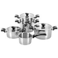 Batterie 8 pièces en acier inoxydable Cosmos - TEM Batterie 8 pièces en acier inoxydable Cosmos - TEM