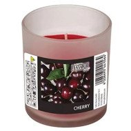 Bougie parfumée en verre Cerise Ø 70mm - 77mm - CASADECO