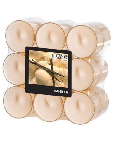 Lot de 18 Bougies chauffe-plats parfumées Lavande Ø 38mm H: 24mm - CASADECO Lot de 18 Bougies chauffe-plats parfumées Lavande Ø 38mm H: 24mm - CASADECO