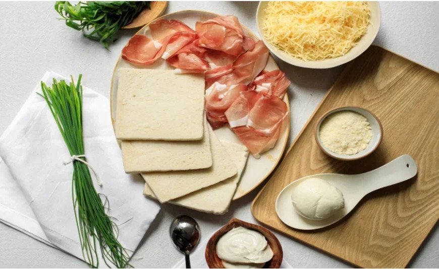 Sandwich au jambon et au fromage